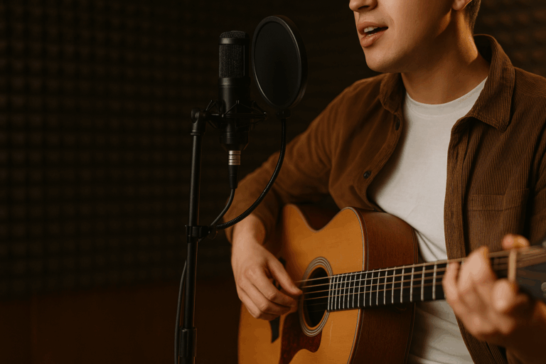 preciso saber tocar perfeitamente para gravar